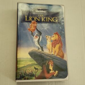 Disney The Lion King VHS Rated G  88 Minutes